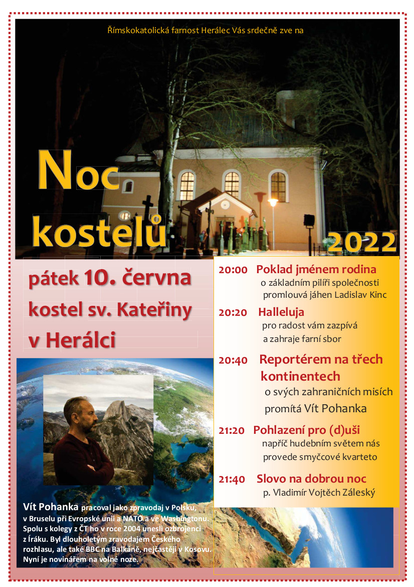 Noc kostelů 2022 Herálec