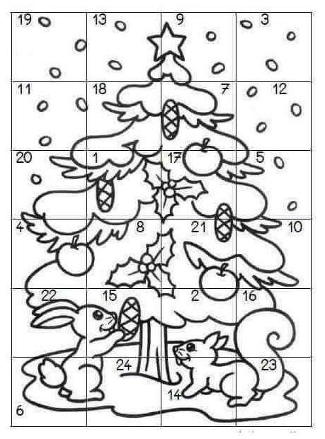 Omalovánky Adventní hra Herálec 2023