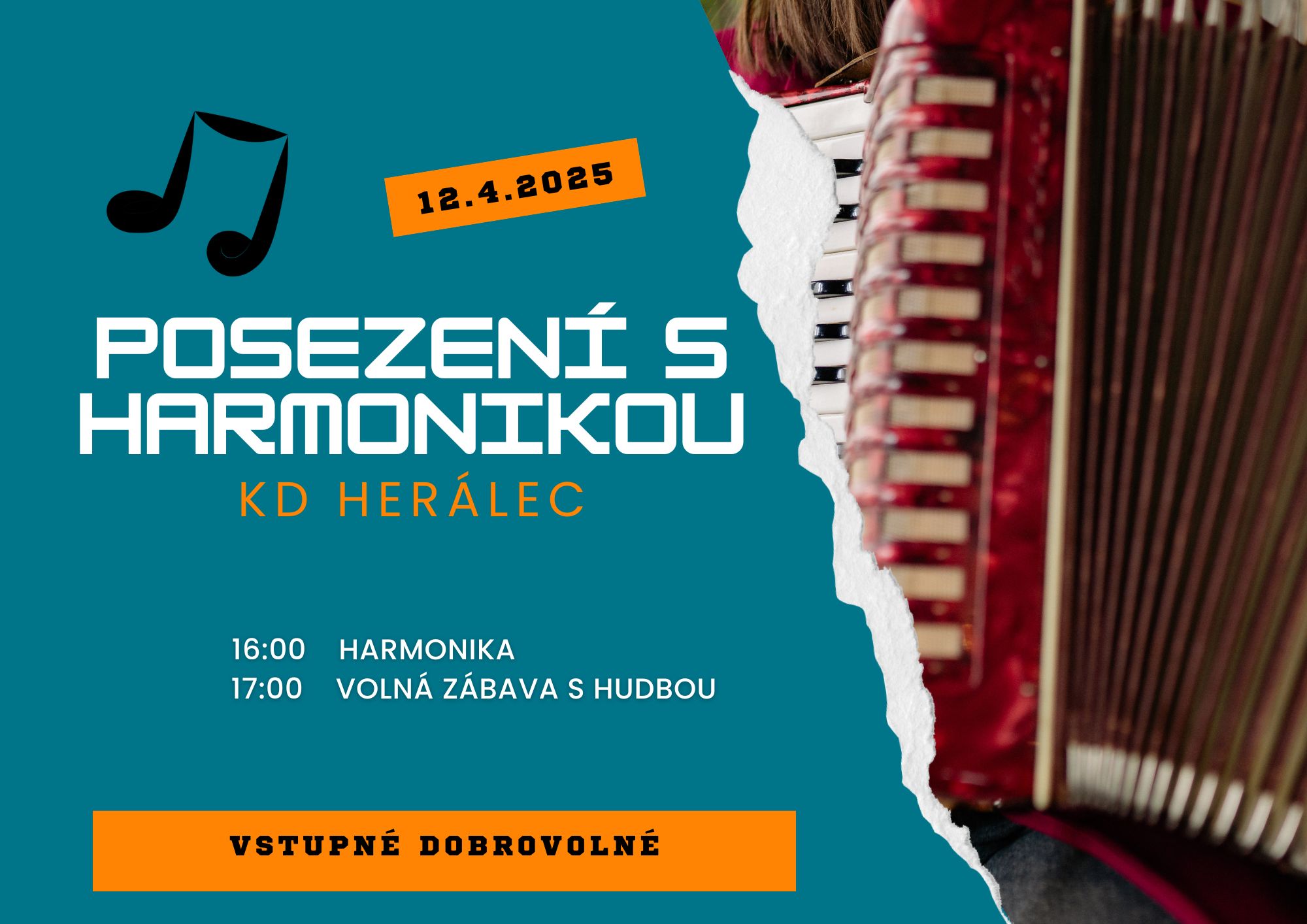 Posezení s harmonikou